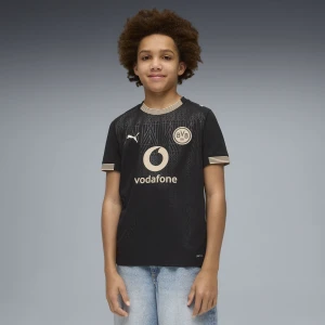 PUMA Borussia Dortmund Special Edition, koszulka z dzianiny, młodzieżowa., Odzież, Czarny,
