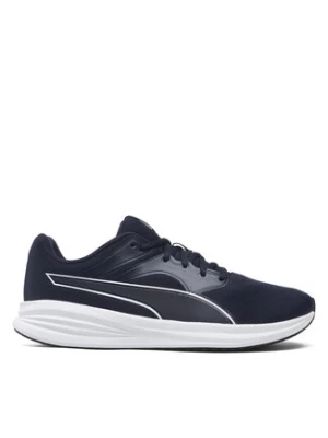 Puma Buty do biegania Transport 377028 02 Granatowy