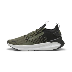 PUMA Buty do biegania unisex SOFTRIDE Symmetry Fuzion, Akcesoria, Zielony