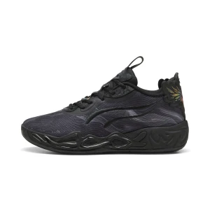 PUMA Buty do koszykówki unisex MB.04 Lo Team, Buty, Czarny,