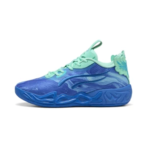 PUMA Buty do koszykówki unisex MB.04 Lo Team, Buty, Niebieski,
