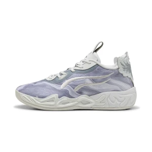 PUMA Buty do koszykówki unisex MB.04 Lo Team, Buty, Szary,