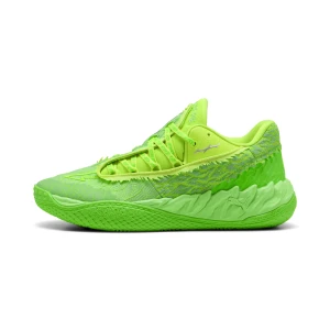 PUMA Buty do koszykówki unisex MB.05 Lo Flourish, Buty, Zielony,