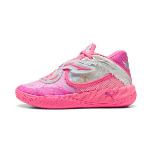 PUMA Buty do koszykówki unisex MB.05 World Tour, Buty, Różowy,