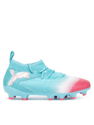 Puma Buty do piłki nożnej Future 8 Match Re-Charge Fg/Ag Jr 108762 01 Błękitny
