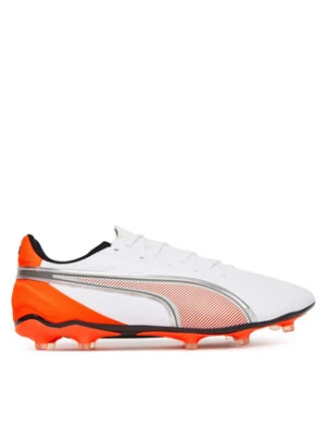 Puma Buty do piłki nożnej King Match Fg/Ag 108832 01 Biały