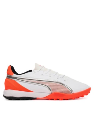 Puma Buty do piłki nożnej King Match Tt 108835 01 Biały