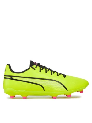 Puma Buty do piłki nożnej King Pro Fg/Ag 107566 05 Zielony