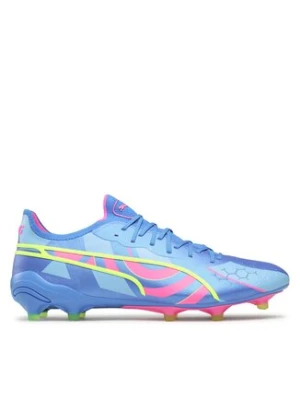 Puma Buty do piłki nożnej King Ultimate Energy Fg/Ag 107553 01 Niebieski