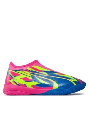 Puma Buty do piłki nożnej Ultra Match Ll Energy It+Mid Jr 107557 01 Różowy