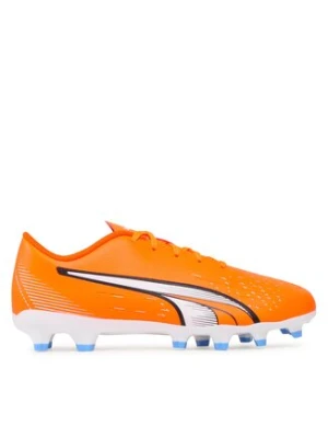 Puma Buty do piłki nożnej Ultra Play Fg/Ag Jr 107233 01 Koralowy