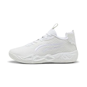 PUMA Buty koszykarskie unisex MB.04 Lo Ice Biały, Buty,