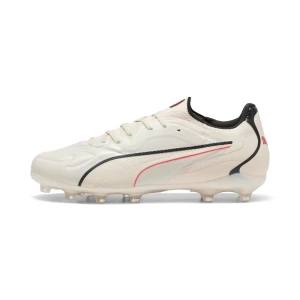 PUMA Buty piłkarskie unisex KING 20 PRO FG / AG, Buty, Beżowy