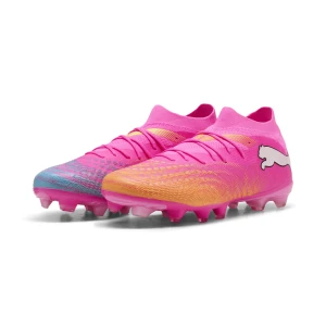 PUMA Buty piłkarskie unisex FUTURE 9 MATCH FG/AG, Buty, Różowy,