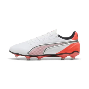 PUMA Buty piłkarskie unisex KING MATCH FG/AG, Buty, Biały,