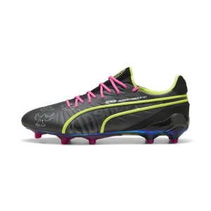 PUMA Buty piłkarskie unisex KING ULTIMATE × KIDSUPER FG/AG, Buty, Czarny,
