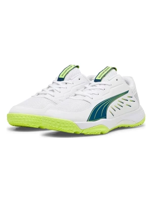 Puma Buty sportowe "Accelerate" w kolorze biało-zielonym rozmiar: 37,5