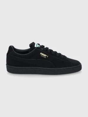 Puma buty zamszowe Suede Classic XXI 37491512 kolor czarny 37491512-12