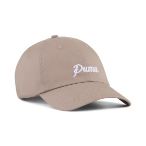 PUMA Czapka typu dad Essentials Script, Akcesoria, Beżowy,