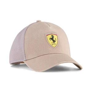 PUMA Czapka typu trucker Scuderia Ferrari, Akcesoria, Beżowy,