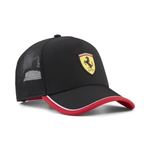 PUMA Czapka typu trucker Scuderia Ferrari, Akcesoria, Czarny