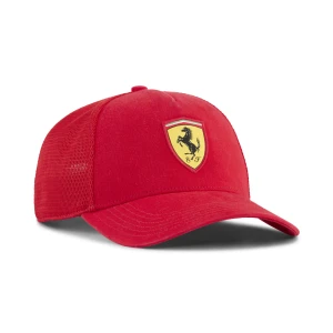 PUMA Czapka typu trucker Scuderia Ferrari, Akcesoria, Czerwony,