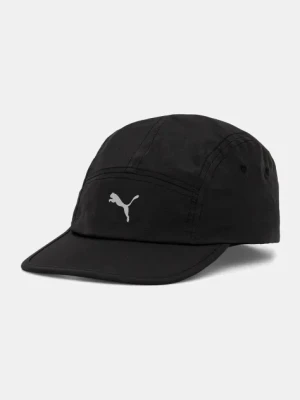 Puma czapka z daszkiem kolor czarny z nadrukiem 26168