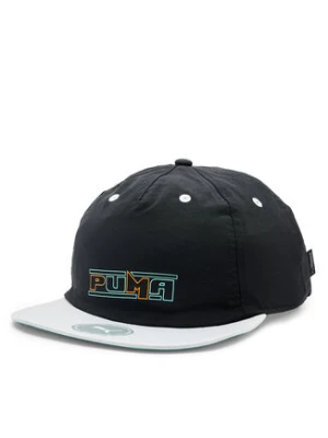 Puma Czapka z daszkiem SWxP Relaxed Flatbrim Cap 024383 Czarny