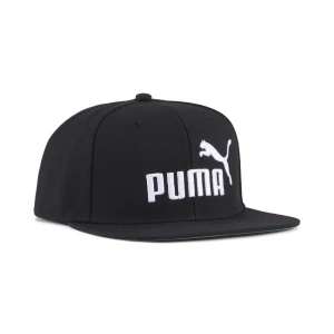 PUMA Czapka z płaskim daszkiem Essentials z logo No.1, Akcesoria, Czarny,