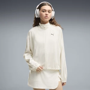 PUMA Damska bluza dresowa Lace Pack T7 o luźnym kroju, Odzież, Biały