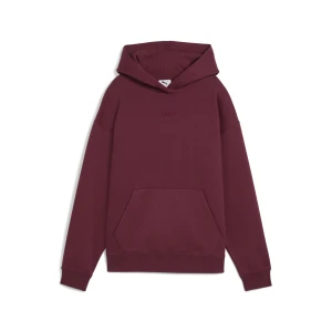 PUMA Damska bluza z kapturem Elevated Essentials Comfort, Odzież, Czerwony,