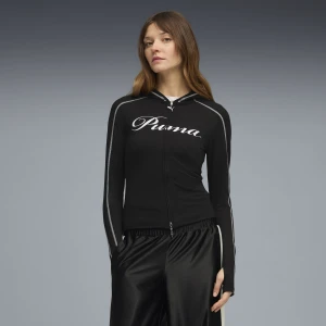 Zdjęcie produktu PUMA Damska bluza z kapturem T7 Street Glam, Odzież, Czarny