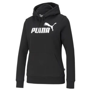 Zdjęcie produktu PUMA Damska bluza z kapturem z logo Essentials, Odzież, Czarny
