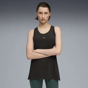 PUMA Damska ciążowa koszulka na ramiączkach CLOUDSPUN, Odzież, Czarny,