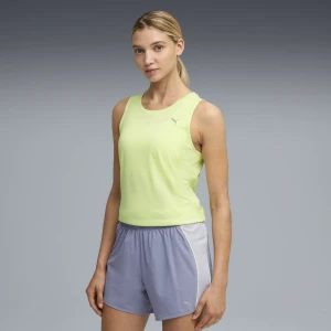 PUMA Damska koszulka bez rękawów do biegania VELOCITY, Odzież, Zielony,