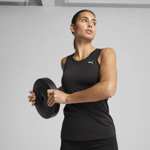 PUMA Damska koszulka bez rękawów TAD ESSENTIALS, Odzież, Czarny,