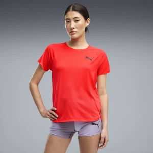 Zdjęcie produktu PUMA Damska koszulka do biegania Lightspeed, Odzież, Czerwony