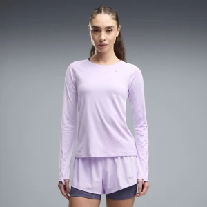 PUMA Damska koszulka do biegania RUN CLOUDSPUN, OdzieÅ¼, Fioletowy