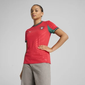Zdjęcie produktu PUMA Damska koszulka domowa drużyny kobiet Portugalia 2025, Odzież, Czerwony