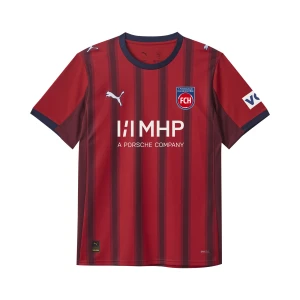 PUMA Damska koszulka domowa FC Heidenheim 25/26, Akcesoria, Czerwony,
