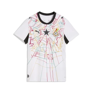 PUMA Damska koszulka domowa Ghana 2026, Akcesoria, Biały,