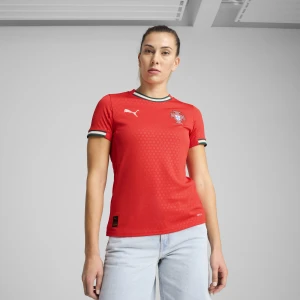 Zdjęcie produktu PUMA Damska koszulka domowa Portugalia 2025, Odzież, Czerwony