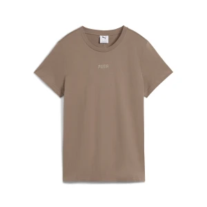 PUMA Damska koszulka Elevated Essentials, Odzież, Brązowy,
