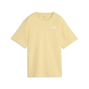 PUMA Damska koszulka Essentials o luźnym kroju, Odzież, Beżowy