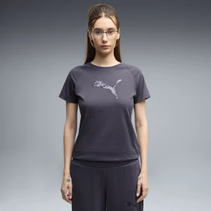 PUMA Damska koszulka Essentials Sequins, Odzież, Szary