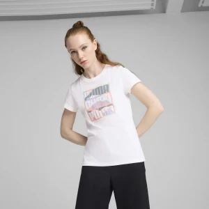 Zdjęcie produktu PUMA Damska koszulka GRAPHICS Mountain, Odzież, Biały