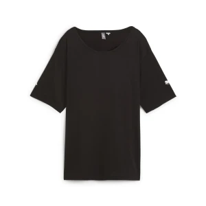 PUMA Damska koszulka koszykarska STEWIE TOKYO, Odzież, Czarny,