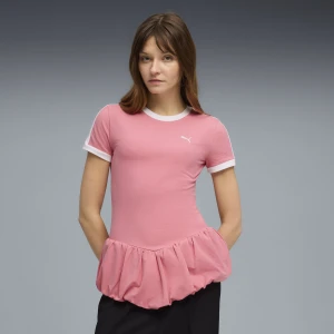 PUMA Damska koszulka T7 Balloon, Odzież, Różowy,