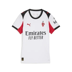 PUMA Damska koszulka wyjazdowa AC Milan 25/26, Akcesoria, Biały,