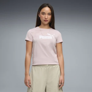 PUMA Damska koszulka z logo ESS No. 1, Odzież, Różowy